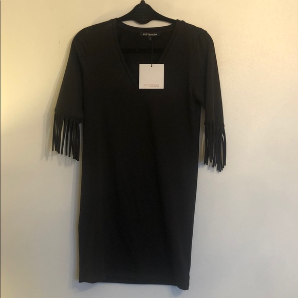 Kittenish black dress NWT - Picture 3 of 5